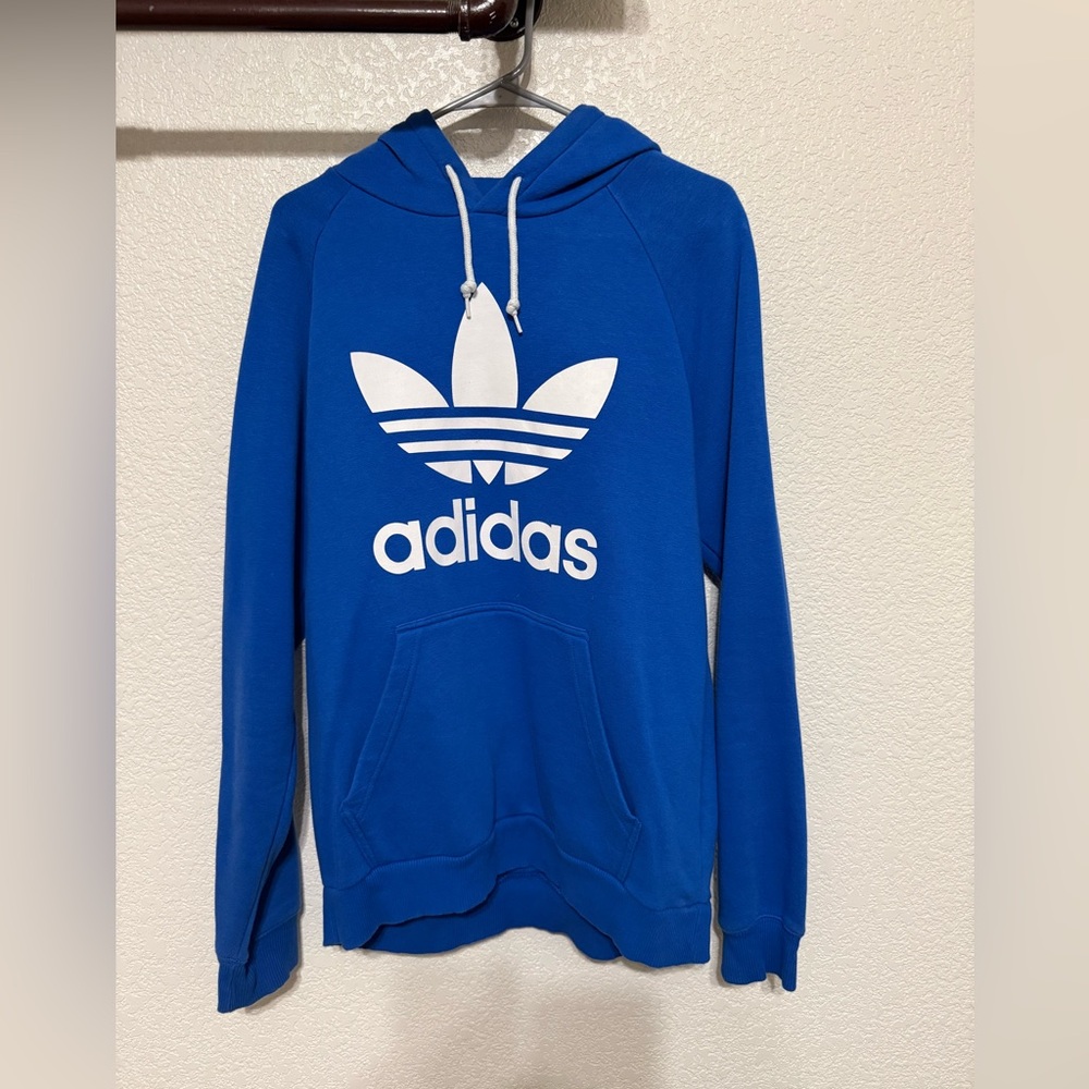 Adidas Men's Royal Blue Hoodie